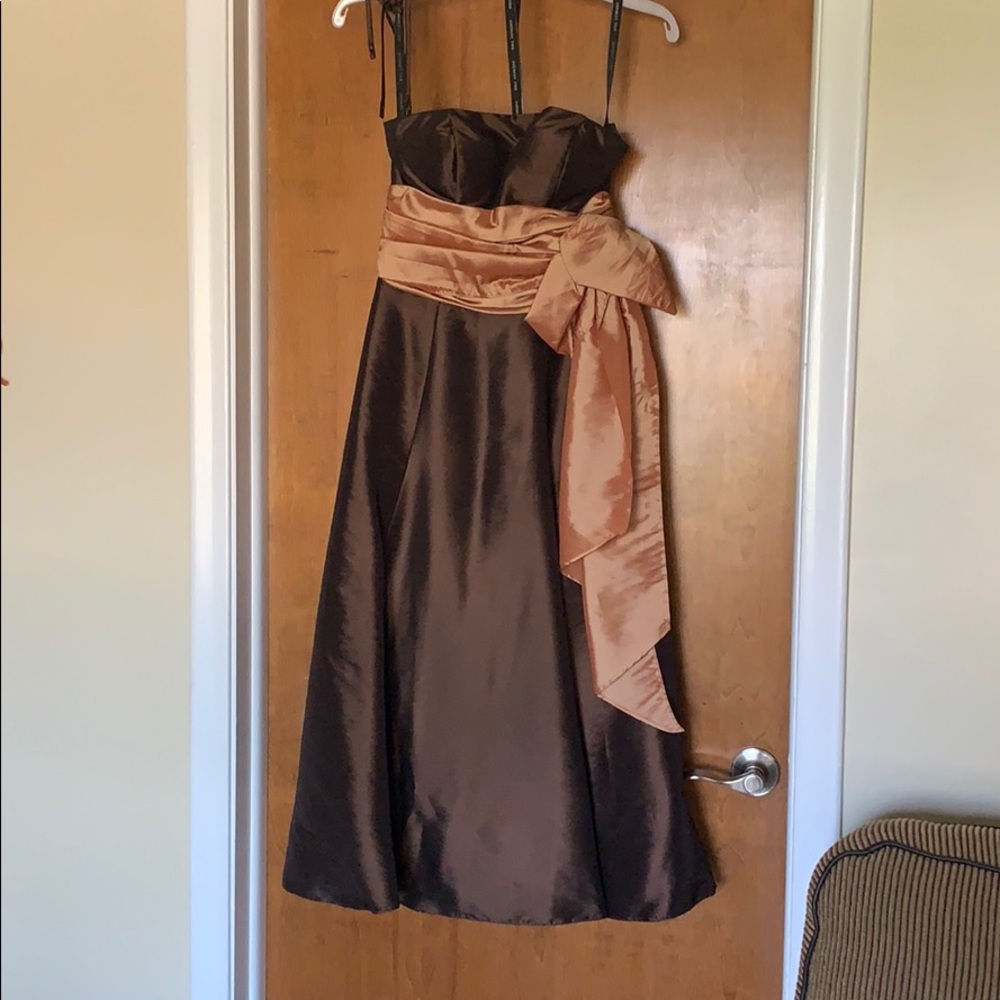 Strapless dress